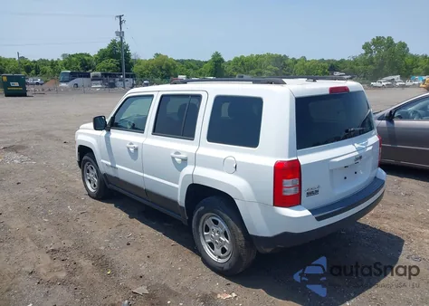 2016 Jeep Patriot Sport z USA, uszkodzony, nr VIN 1C4NJRBB6GD668717